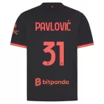 AC Milan Pavlovic 31 Fotbollströja Tredje 2026/27