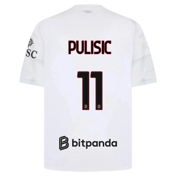 AC Milan Pulisic 11 Fotbollströja Borta 2026/27 AC Milan Pulisic 11 Fotbollströja Borta 2026/27