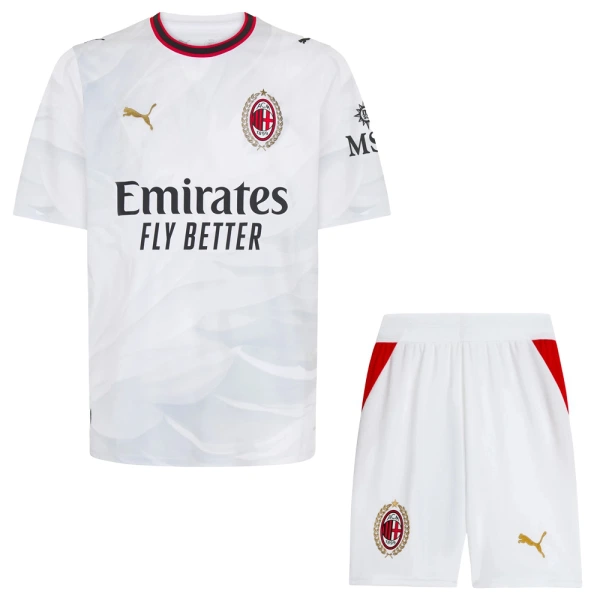 AC Milan Rafael Leao 10 Fotbollströja Barn Borta 2026/27