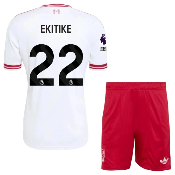 Liverpool Ekitike 22 Fotbollströja Barn Borta 2026/27 Liverpool Ekitike 22 Fotbollströja Barn Borta 2026/27
