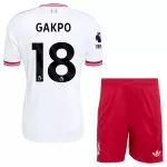Liverpool Gakpo 18 Fotbollströja Barn Borta 2026/27