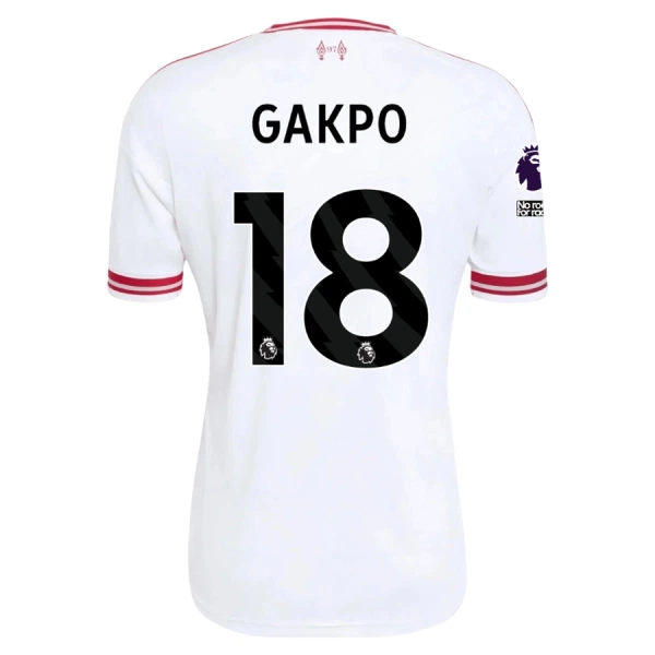 Liverpool Gakpo 18 Fotbollströja Borta 2026/27