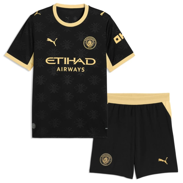 Manchester City Doku 11 Fotbollströja Barn Borta 2026/27