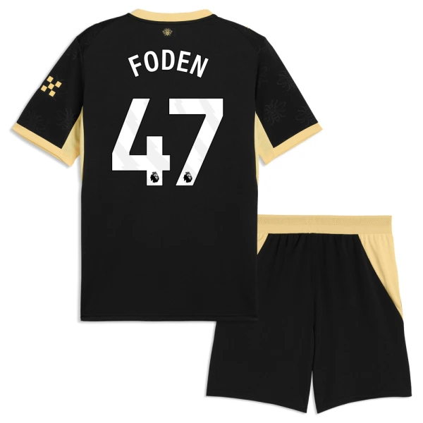Manchester City Foden 47 Fotbollströja Barn Borta 2026/27 Manchester City Foden 47 Fotbollströja Barn Borta 2026/27