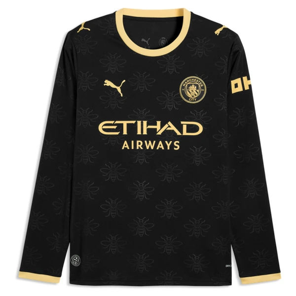Manchester City Fotbollströja Borta 2026/27 Långärmad Manchester City Fotbollströja Borta 2026/27 Långärmad