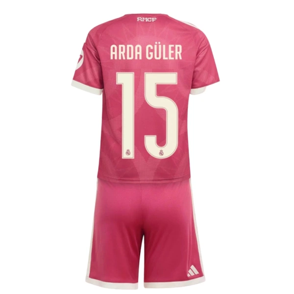 Real Madrid Arda Guler 15 Fotbollströja Barn Tredje 2026/27 Real Madrid Arda Guler 15 Fotbollströja Barn Tredje 2026/27