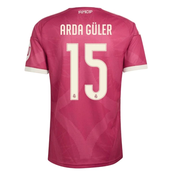 Real Madrid Arda Guler 15 Fotbollströja Tredje 2026/27 Real Madrid Arda Guler 15 Fotbollströja Tredje 2026/27