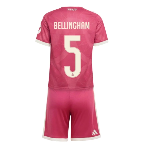 Real Madrid Bellingham 5 Fotbollströja Barn Tredje 2026/27 Real Madrid Bellingham 5 Fotbollströja Barn Tredje 2026/27