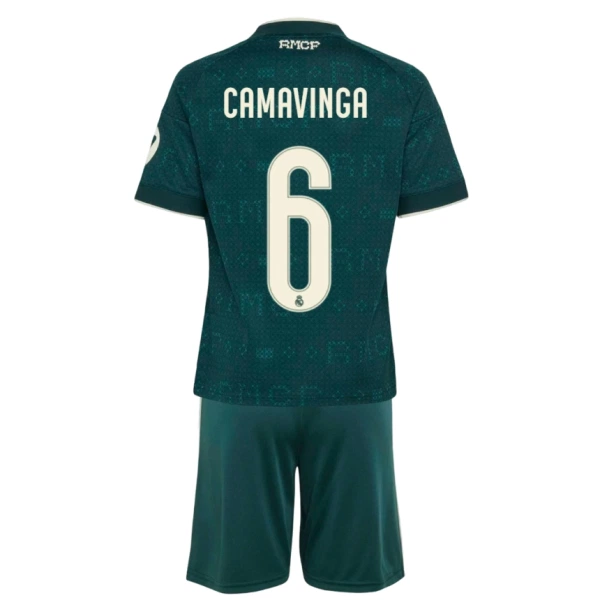 Real Madrid Camavinga 6 Fotbollströja Barn Borta 2026/27