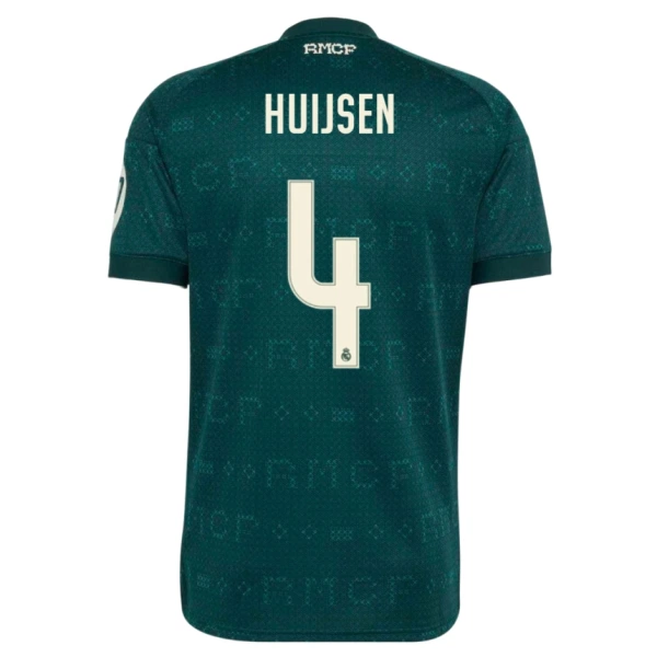 Real Madrid Huijsen 4 Fotbollströja Borta 2026/27 Real Madrid Huijsen 4 Fotbollströja Borta 2026/27