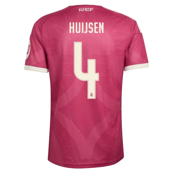 Real Madrid Huijsen 4 Fotbollströja Tredje 2026/27 Real Madrid Huijsen 4 Fotbollströja Tredje 2026/27