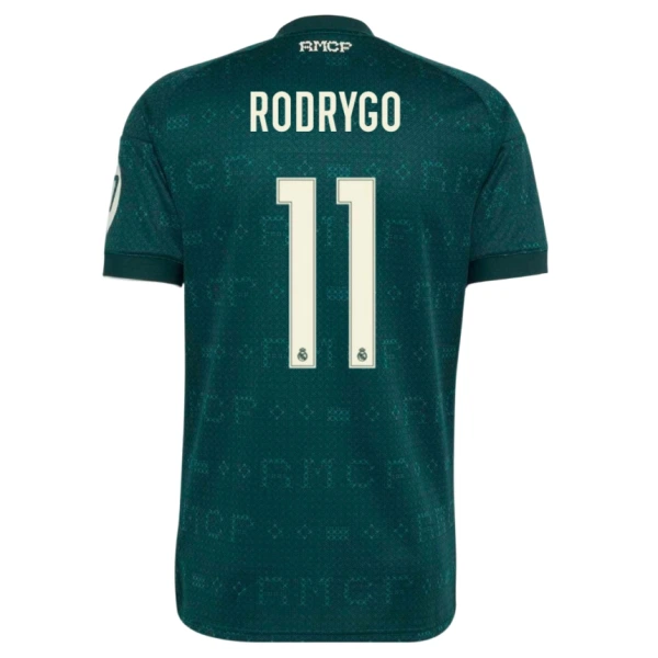 Real Madrid Rodrygo 11 Fotbollströja Borta 2026/27 Real Madrid Rodrygo 11 Fotbollströja Borta 2026/27
