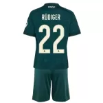 Real Madrid Rudiger 22 Fotbollströja Barn Borta 2026/27