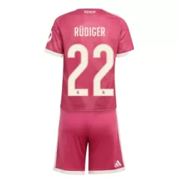 Real Madrid Rudiger 22 Fotbollströja Barn Tredje 2026/27 Real Madrid Rudiger 22 Fotbollströja Barn Tredje 2026/27