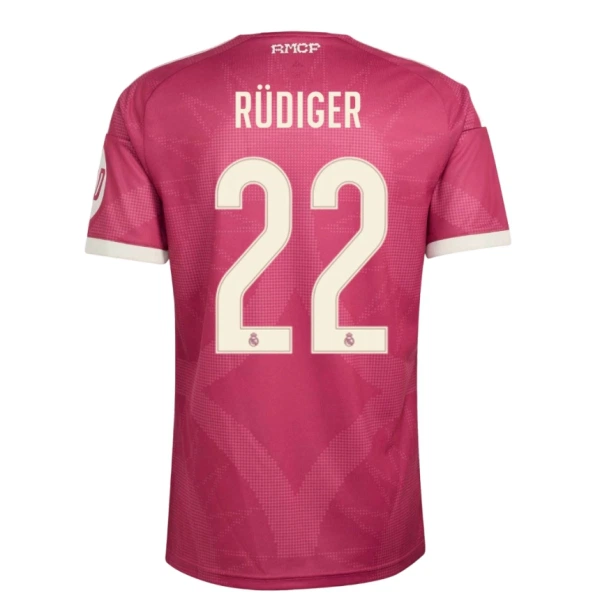 Real Madrid Rudiger 22 Fotbollströja Tredje 2026/27
