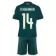 Real Madrid Tchouaméni 14 Fotbollströja Barn Borta 2026/27