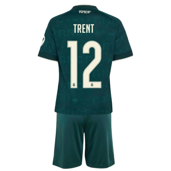 Real Madrid Trent Alexander-Arnold 12 Fotbollströja Barn Borta 2026/27 Real Madrid Trent Alexander-Arnold 12 Fotbollströja Barn Borta 2026/27