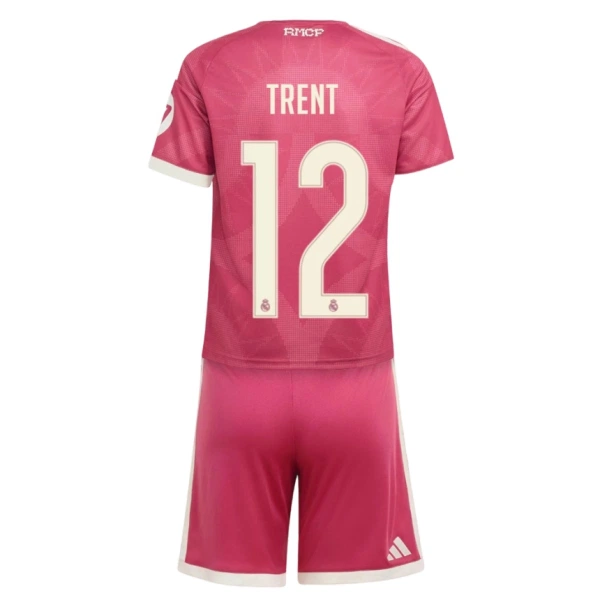 Real Madrid Trent Alexander-Arnold 12 Fotbollströja Barn Tredje 2026/27 Real Madrid Trent Alexander-Arnold 12 Fotbollströja Barn Tredje 2026/27