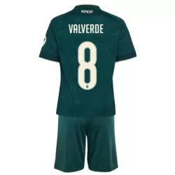 Real Madrid Valverde 8 Fotbollströja Barn Borta 2026/27 Real Madrid Valverde 8 Fotbollströja Barn Borta 2026/27