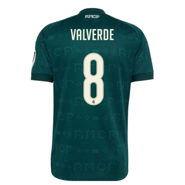 Real Madrid Valverde 8 Fotbollströja Borta 2026/27 Real Madrid Valverde 8 Fotbollströja Borta 2026/27