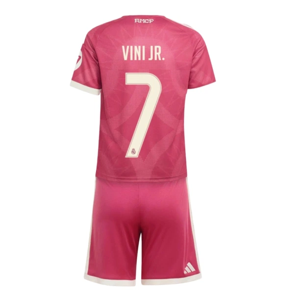 Real Madrid Vini JR. 7 Fotbollströja Barn Tredje 2026/27 Real Madrid Vini JR. 7 Fotbollströja Barn Tredje 2026/27