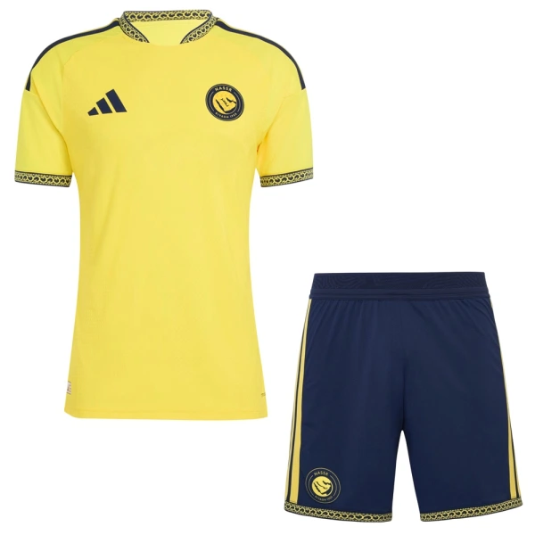 Al Nassr Fotbollströja Barn Hemma 2026/27 Al Nassr Fotbollströja Barn Hemma 2026/27