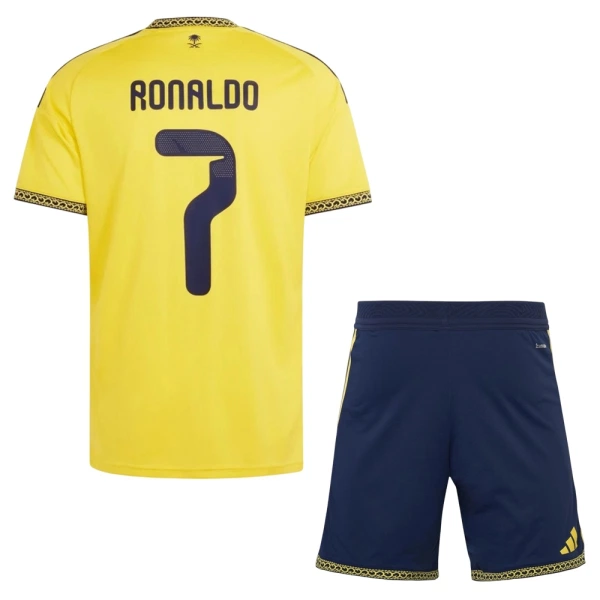 Al Nassr Ronaldo 7 Fotbollströja Barn Hemma 2026/27 Al Nassr Ronaldo 7 Fotbollströja Barn Hemma 2026/27