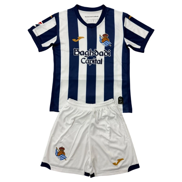 Real Sociedad Fotbollströja Barn Hemma 2026/27 Real Sociedad Fotbollströja Barn Hemma 2026/27