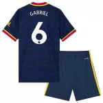 Arsenal Gabriel 6 Fotbollströja Barn Borta 2026/27
