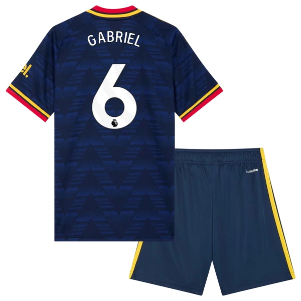 Arsenal Gabriel 6 Fotbollströja Barn Borta 2026/27 Arsenal Gabriel 6 Fotbollströja Barn Borta 2026/27