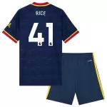 Arsenal Rice 41 Fotbollströja Barn Borta 2026/27