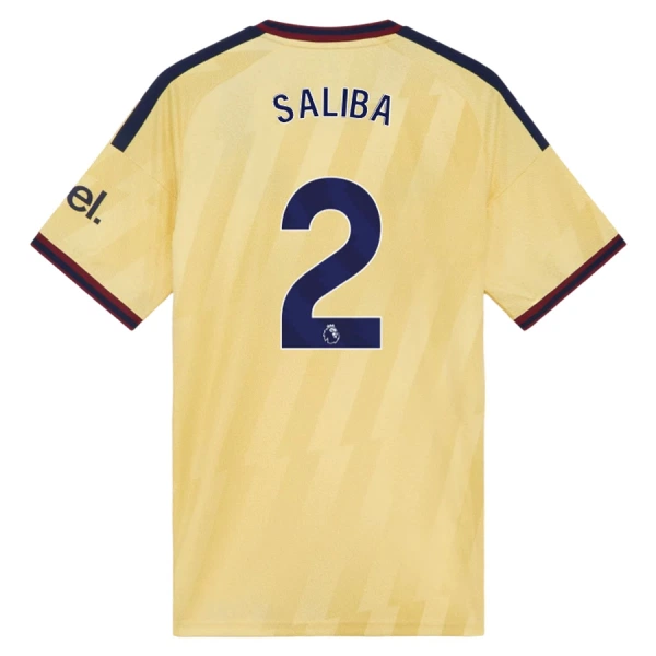 Arsenal Saliba 2 Fotbollströja Tredje 2026/27 Arsenal Saliba 2 Fotbollströja Tredje 2026/27