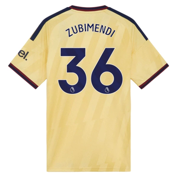 Arsenal Zubimendi 36 Fotbollströja Tredje 2026/27