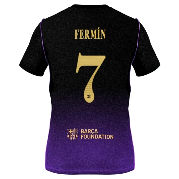 FC Barcelona Fermin 7 Fotbollströja Borta 2026/27 FC Barcelona Fermin 7 Fotbollströja Borta 2026/27
