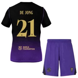 FC Barcelona Frenkie de Jong 21 Fotbollströja Barn Borta 2026/27