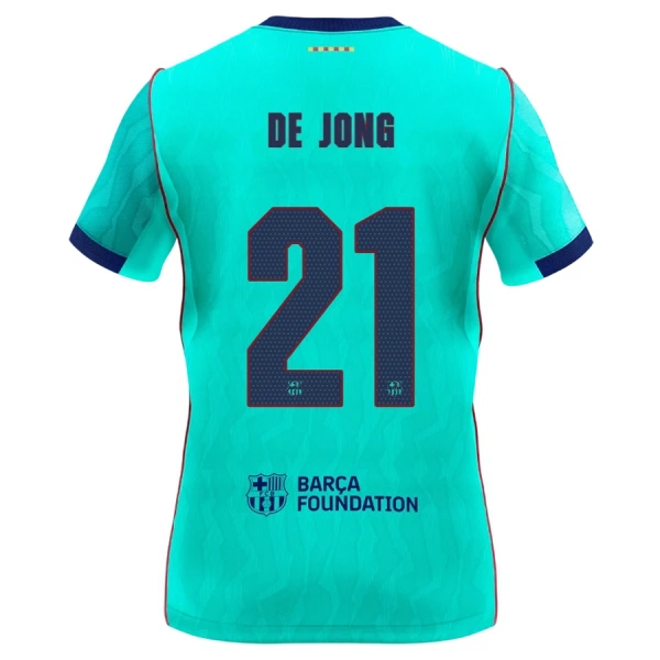 FC Barcelona Frenkie de Jong 21 Fotbollströja Barn Tredje 2026/27