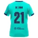 FC Barcelona Frenkie de Jong 21 Fotbollströja Barn Tredje 2026/27