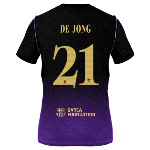 FC Barcelona Frenkie de Jong 21 Fotbollströja Borta 2026/27 FC Barcelona Frenkie de Jong 21 Fotbollströja Borta 2026/27