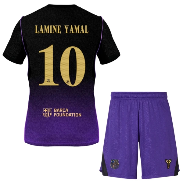 FC Barcelona Lamine Yamal 10 Fotbollströja Barn Borta 2026/27 FC Barcelona Lamine Yamal 10 Fotbollströja Barn Borta 2026/27