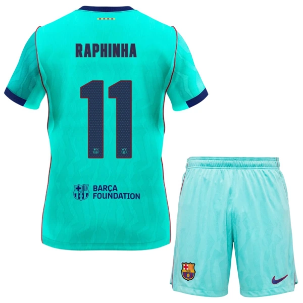 FC Barcelona Raphinha 11 Fotbollströja Barn Tredje 2026/27 FC Barcelona Raphinha 11 Fotbollströja Barn Tredje 2026/27
