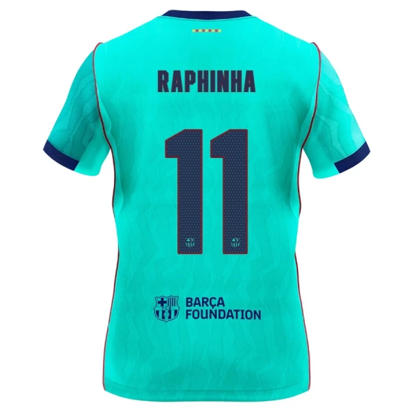 FC Barcelona Raphinha 11 Fotbollströja Barn Tredje 2026/27