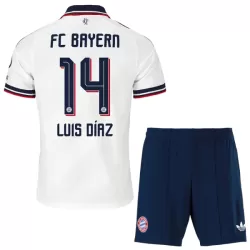 FC Bayern München Luis Díaz 14 Fotbollströja Barn Borta 2026/27 FC Bayern München Luis Díaz 14 Fotbollströja Barn Borta 2026/27