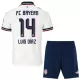 FC Bayern München Luis Díaz 14 Fotbollströja Barn Borta 2026/27 FC Bayern München Luis Díaz 14 Fotbollströja Barn Borta 2026/27