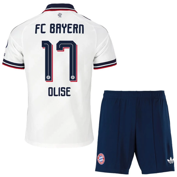 FC Bayern München Olise 17 Fotbollströja Barn Borta 2026/27 FC Bayern München Olise 17 Fotbollströja Barn Borta 2026/27