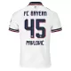 FC Bayern München Pavlovic 45 Fotbollströja Borta 2026/27