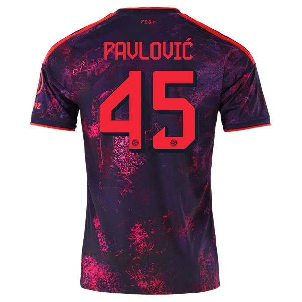 FC Bayern München Pavlovic 45 Fotbollströja Tredje 2026/27 FC Bayern München Pavlovic 45 Fotbollströja Tredje 2026/27