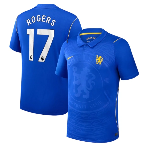 Chelsea Rogers 17 Fotbollströja Hemma 2026/27 Chelsea Rogers 17 Fotbollströja Hemma 2026/27