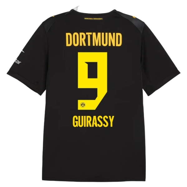 Borussia Dortmund Guirassy 9 Fotbollströja Borta 2026/27 Borussia Dortmund Guirassy 9 Fotbollströja Borta 2026/27