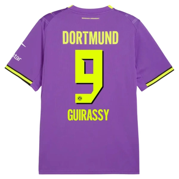 Borussia Dortmund Guirassy 9 Fotbollströja Tredje 2026/27 Borussia Dortmund Guirassy 9 Fotbollströja Tredje 2026/27