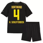 Borussia Dortmund N. Schlotterbeck 4 Fotbollströja Barn Borta 2026/27